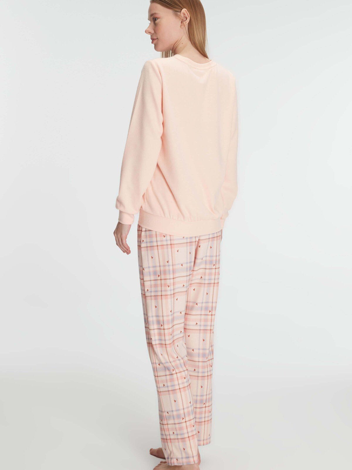 Anıl 11307 Kadın Uzun Kol Sweatshirt ve Pantolon Takımı